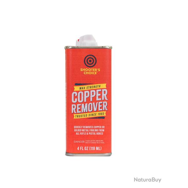 DESENCUIVREUR COPPER REMOVER SHOOTER'S CHOICE - 118ml