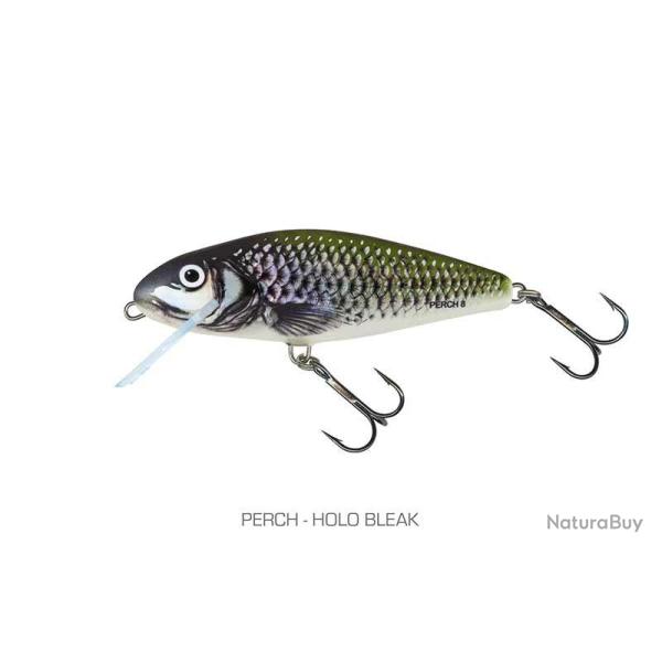 Poisson Nageur Salmo Perch Flottant 8cm 12g 8cm Holo Bleak
