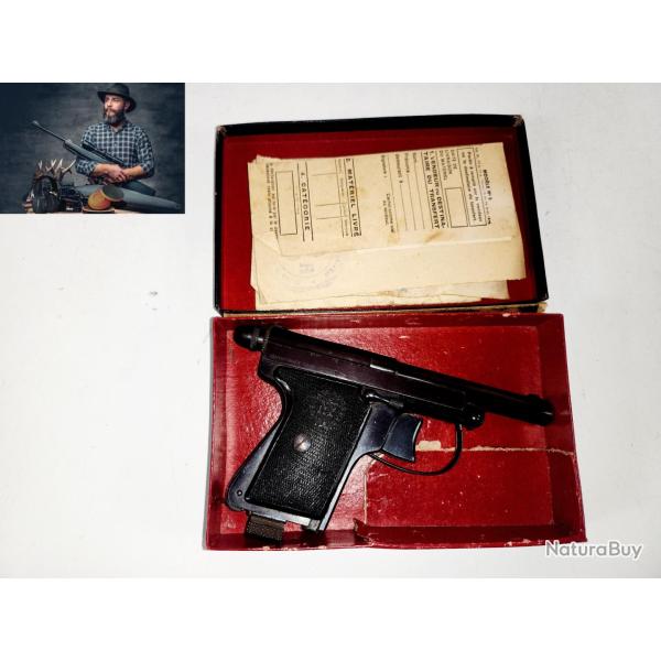 Pistolet Manufrance St Etienne Le Franais Type Policeman Cal.6.35mm - Occasion