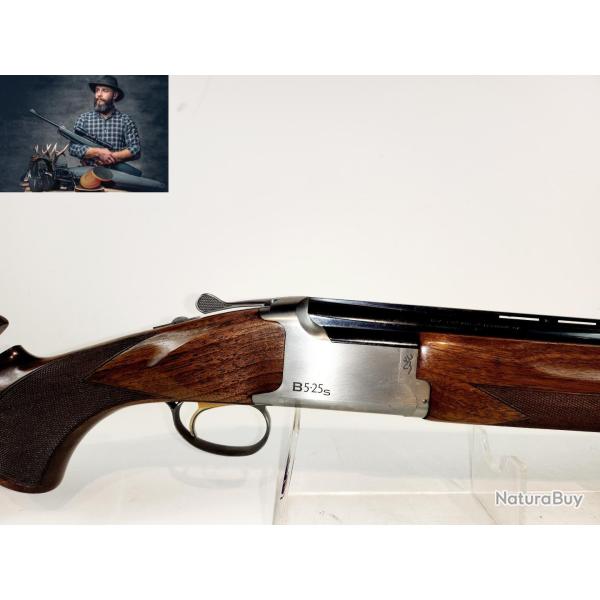 (2592) Fusil De Trap Superpos Browning B525 S Cal.12/76 - OCCASION
