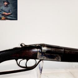 (2606) Fusil De Chasse Juxtapos&eacute; Manufrance Robust 234 S Cal.12/70 - OCCASION