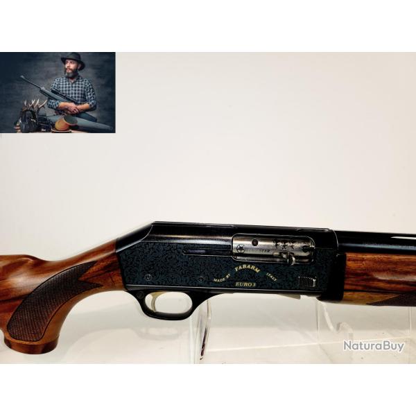 (2626) Fusil De Chasse Semi-Automatique Fabarm Euro 3 Cal.12/76 - OCCASION
