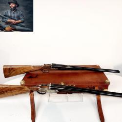 (2624-2623) Paire De Fusils De Chasse Juxtapos&eacute;s Arrieta Imperial 600 Cal.12/70 - OCCASION