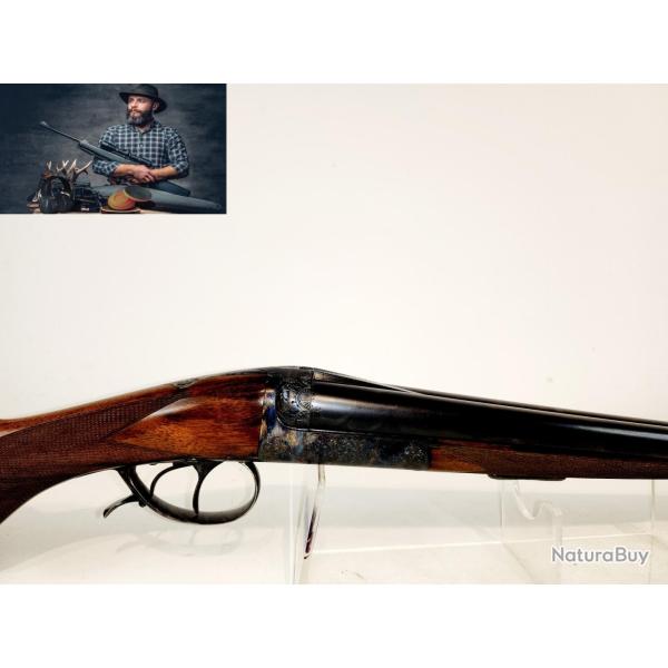 (2644) Fusil De Chasse Juxtapos� Manufrance Ideal 328 Cal.16/65 - OCCASION