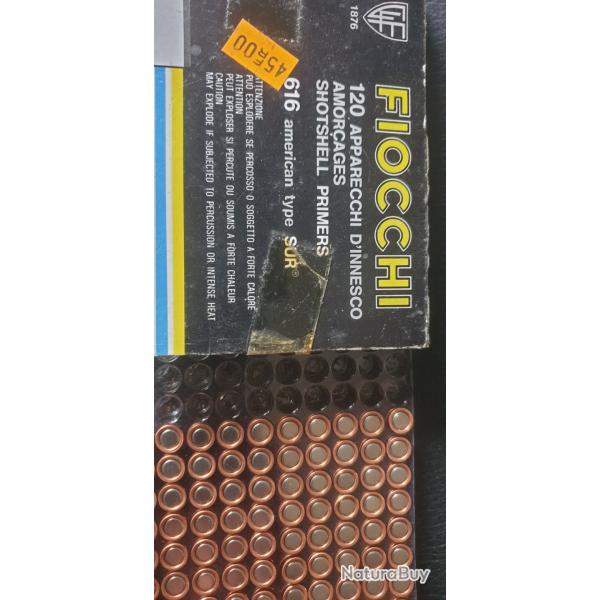 210 amorces de marque FIOCCHI rechargement chasse