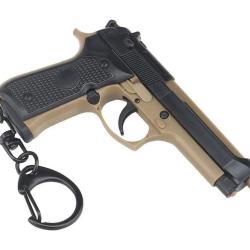 PORTE CLEF 1911 NOIR TAN