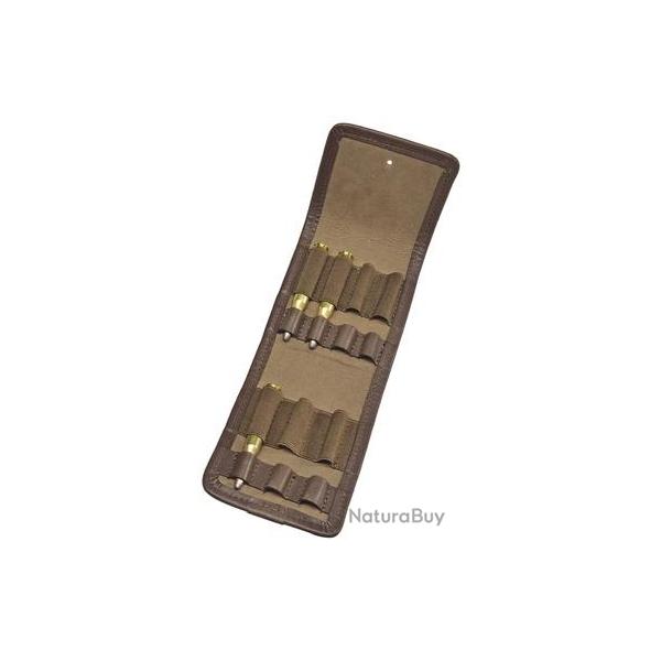 Cartouchiere cuir Pisteurs grand chasse  7 cartouches