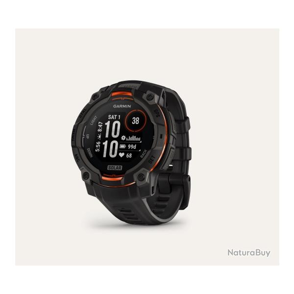 MONTRE GPS GARMIN INSTINCT 3 Noir