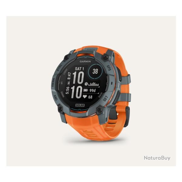 MONTRE GPS GARMIN INSTINCT 3 Orange