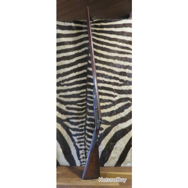 Fusil juxtapos� � chiens ext�rieurs Wesley RICHARDS Bore in Wood cal.12/65 canons damas 76cm