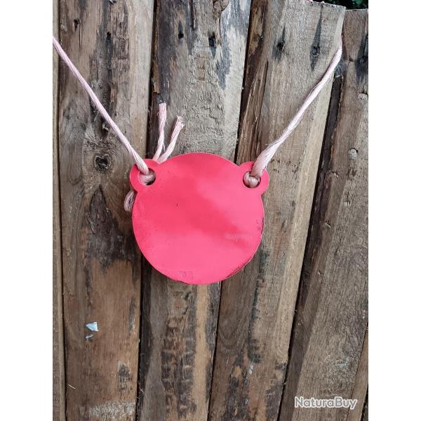 GONG 6mm DE TIR test� 22lr, 38S&W et 9mm DIAMETRE 150mm