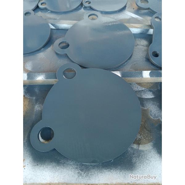 GONG 6mm DE TIR test� 22lr, 38S&W et 9mm DIAMETRE 200mm