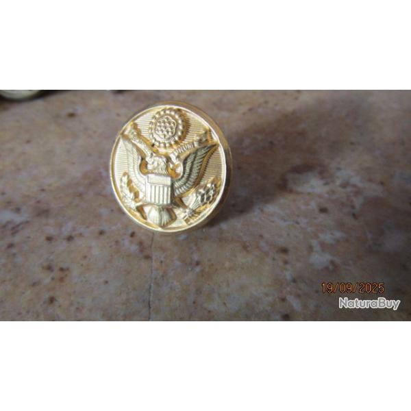 bouton US army seconde guerre � l'unit� WW2 Am�riciain GI USA diff�rentes taille 19.3mm laiton