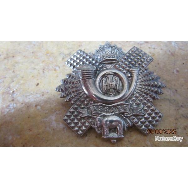 cap badge Highland Light Infantry Anglais ww1 ww2 premi�re seconde guerre Ecossais