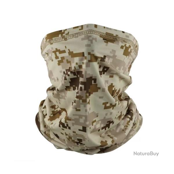 Cache cou Pixel Beige