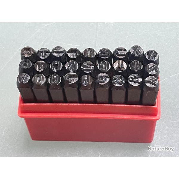 LETTRE A FRAPPER 5 mm