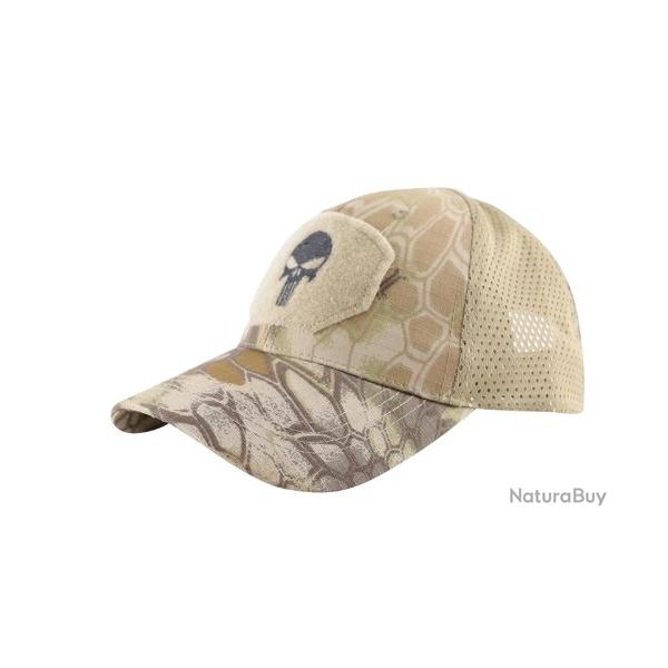 Casquette Punisher Python Beige