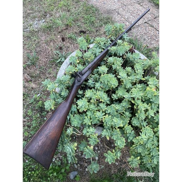 Fusil  percussion ancien F.Repassin  Bergerac