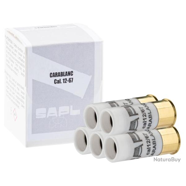 Cartouches A Blanc Calibre 12/67 SAPL Carablanc