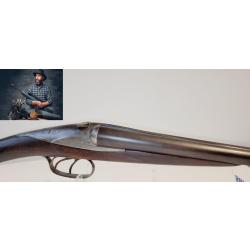 (1242) Fusil De Chasse Juxtapos&eacute; Artisan St&eacute;phanois - OCCASION