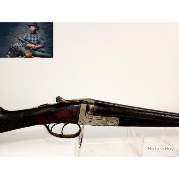(2372) Fusil De Chasse Juxtapos� Artisan St�phanois Cal.16/65 - OCCASION