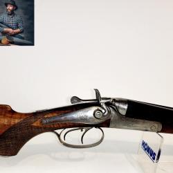 (2421) Fusil De Chasse Juxtapos&eacute; Mixte Sauer & Sohn Cal.16/65 Et 9.3X72R - OCCASION