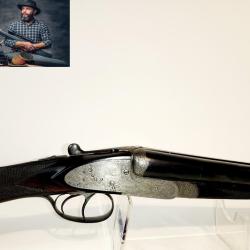 (2417) Fusil De Chasse Juxtapos&eacute; Webley&Scott Cal.12/70 - OCCASION