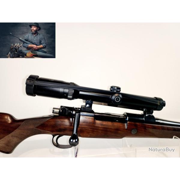 (2416) Carabine De Chasse A Verrou Artisan Allemand Jagdhaus Wilhelmsh�he Karabiner 98 K Cal.9,3X62 