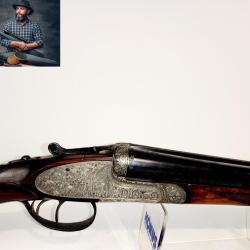 (2460) Fusil De Chasse Juxtapos&eacute; A Platines Artisan Espagnol Cal.12/70 - OCCASION