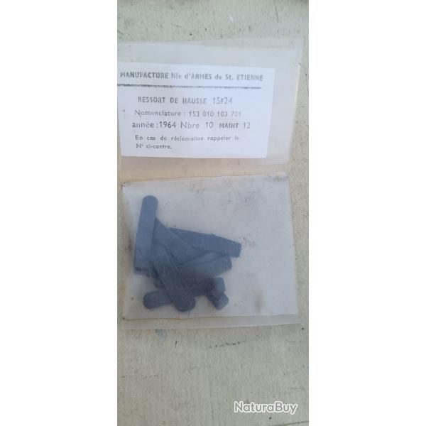 10 x ressort de hausse mas45 mas 45 (1833)