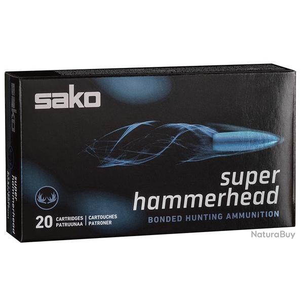 Cartouches Sako Super Hammerhead calibre 308 Win 11.7g 180 grs