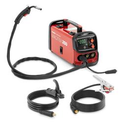 Poste &agrave; souder professionnel MIG MAG 200 a facteur de marche 60% TIG LIFTARC MMA flux acier au carb