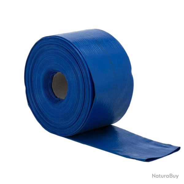 Tuyau arrosage plat 8 pouces 50 m 0-1,5 bars tissu renforc� bleu 14_0010169
