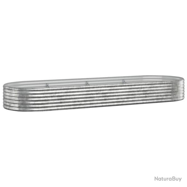 Jardini�re bac lit sur�lev� 322 x 100 x 36 cm plantes fleurs terrasse jardin de jardin acier enduit