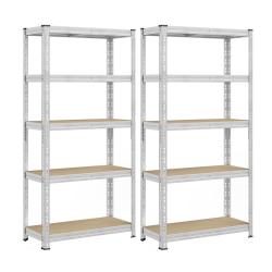 &Eacute;tag&egrave;re de rangement charge lourde &eacute;tag&egrave;re de garage 50 x 100 x 200 cm capacit&eacute; de charge jusqu'&agrave; 8