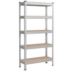 &Eacute;tag&egrave;re pour charges lourdes &eacute;tag&egrave;re de rangement &eacute;tag&egrave;re de cuisine 5 niveaux 30 x 75 x 150 cm cap
