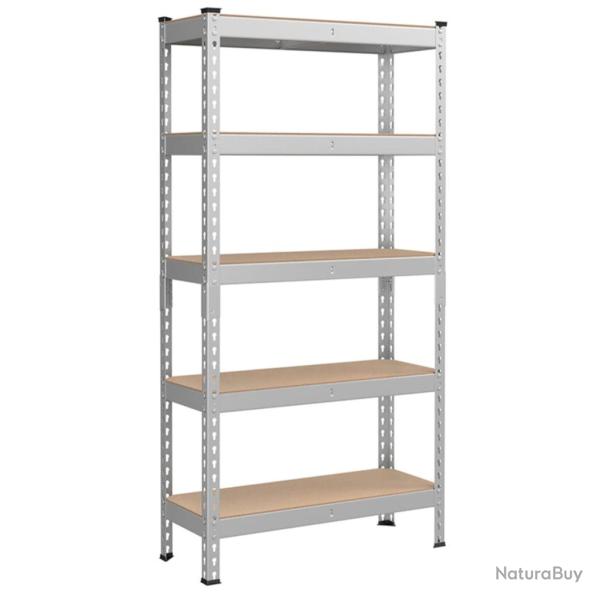 �tag�re pour charges lourdes �tag�re de rangement �tag�re de cuisine 5 niveaux 30 x 75 x 150 cm cap
