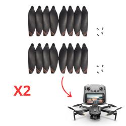 2 Paires d'H&eacute;lices de Rechange V168 Pro MAX | Lames Originales pour Drone - Accessoires