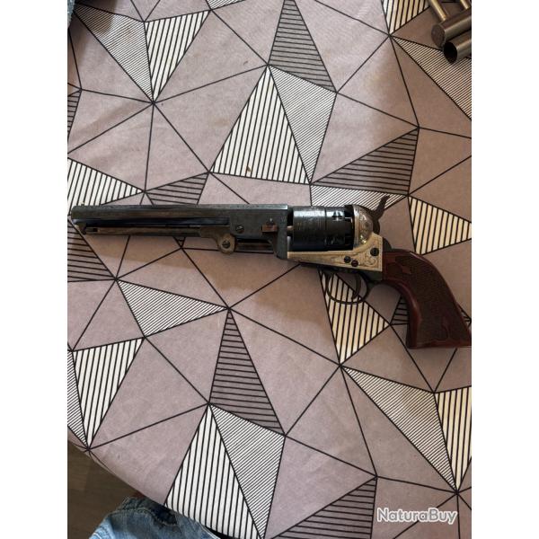 REVOLVER 1851 NAVY YANK LONDON DELUXE ENGRAVED EDITON