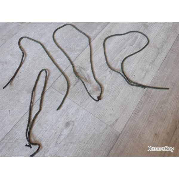 Lot de lacets verts pour sac  dos arme suisse ?