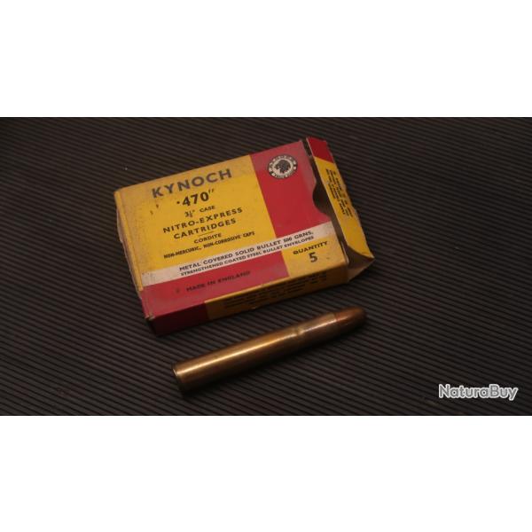 Cartouche de colection 470 Kynoch REF @