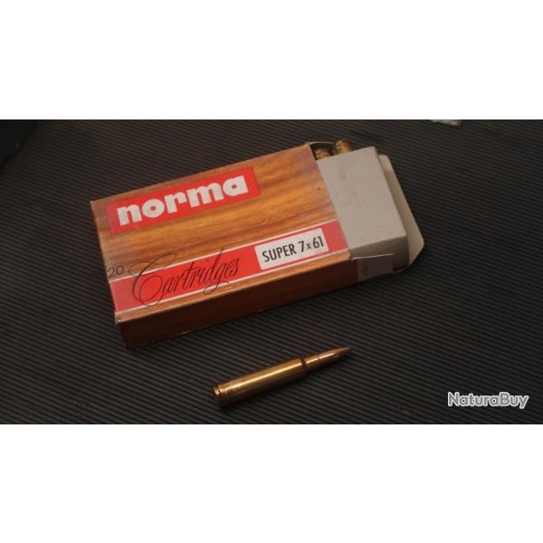 Cartouche 7x61 super Norma REF @