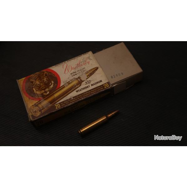 Cartouche 257 Weatherby magnum REF @
