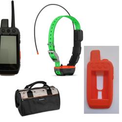 Garmin pack Alpha 200iF avec un collier TT25F + coque silicone + verre trempé + sac