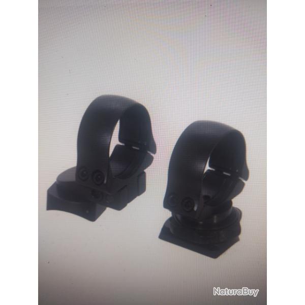 Montage pivotant complet rusan diam�tre 30 pour browning Benelli winchester arttech