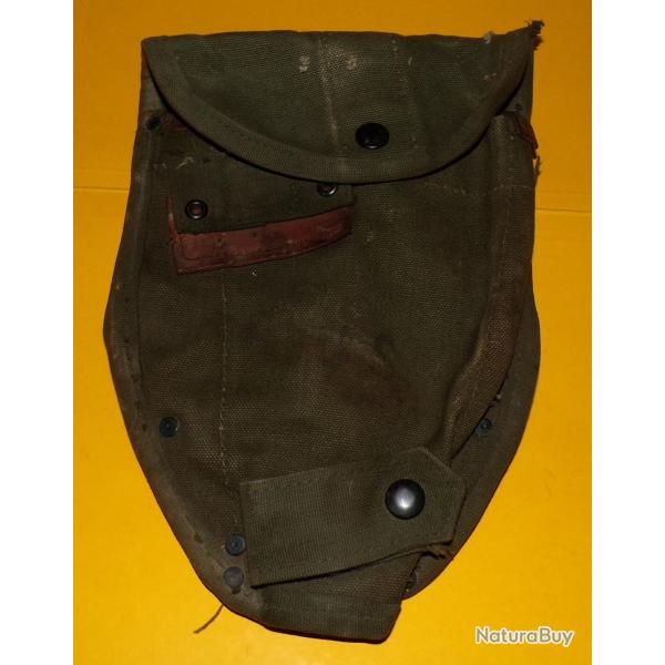 ARMEE AMERICAINE U.S :  ETUI DE PELLE MILITAIRE AVEC TAMPON VISIBLE DE 1959  ,BON  ETAT VOIR PHOTOS