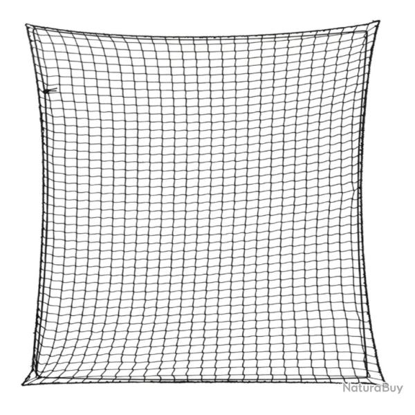 Filet remorque noir 3x3 m polypropyl�ne r�sistant pratique s�curit� transport