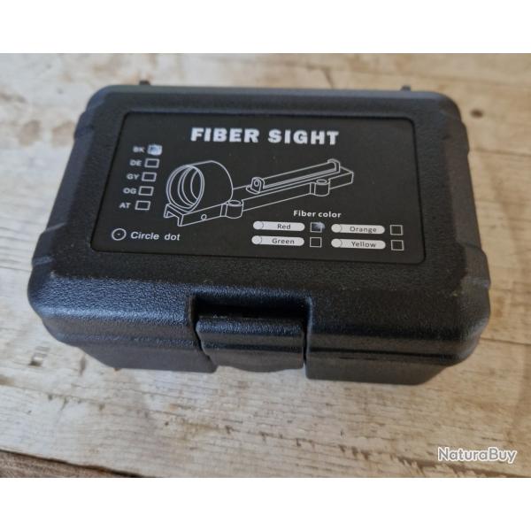 Guidon fibre optique