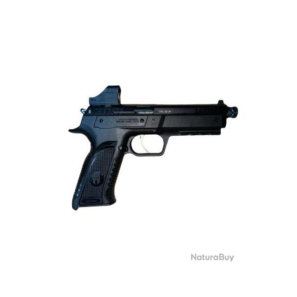 PISTOLET TANFOGLIO FORCE 22 TACTICAL + Point rouge BURRIS FastFire C (6Moa)