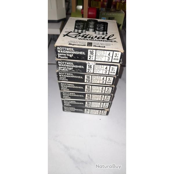 Cartouche cal 16 rottweil